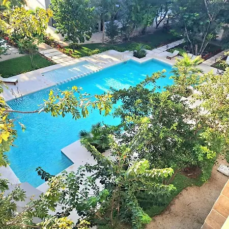 Encantador Departamento Con Vista A La Piscina Y A 10 Minutos De La Playa!